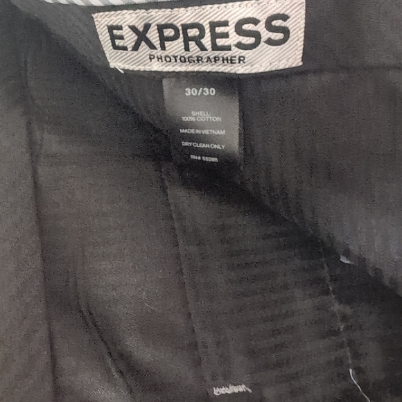 Express Women's Photographer Gray Dress Pants - Picture 14 of 15